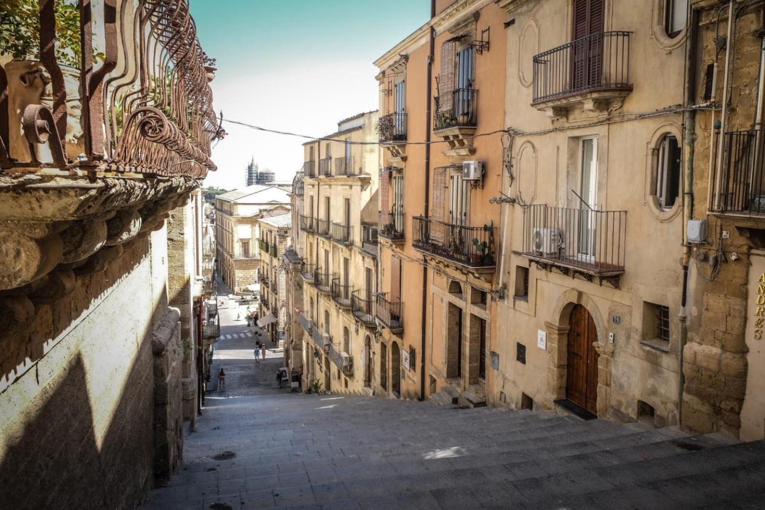 Al Quarantuno Leilighet Caltagirone Eksteriør bilde