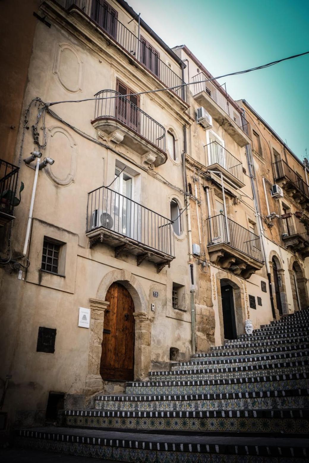 Al Quarantuno Leilighet Caltagirone Eksteriør bilde
